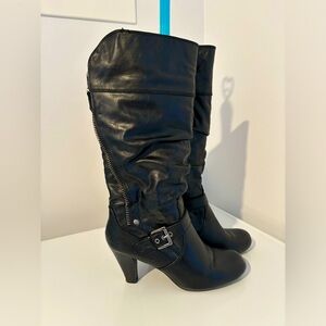 G by Guess black boots